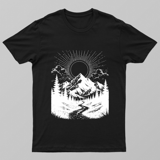 Rise Unisex T-shirt by Mahibrata Das