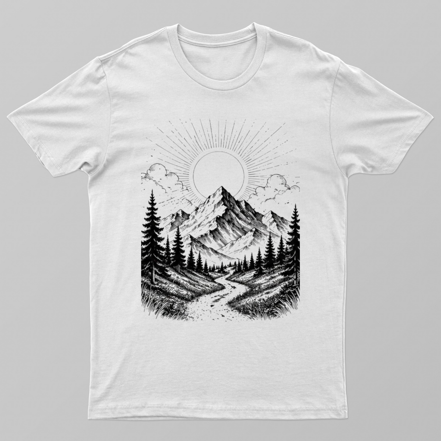 Rise Unisex T-shirt by Mahibrata Das