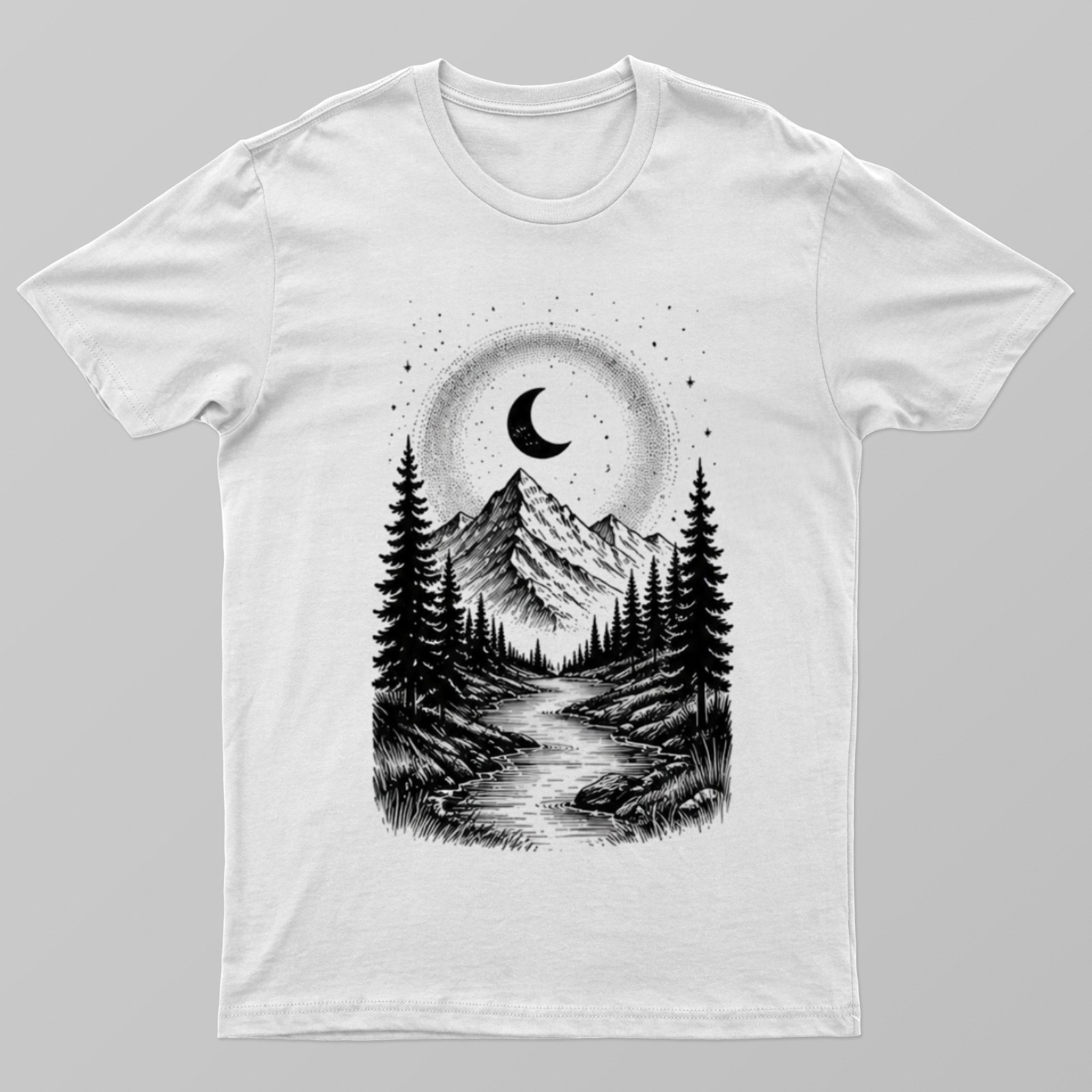 Solace Unisex T-shirt by Mahibrata Das