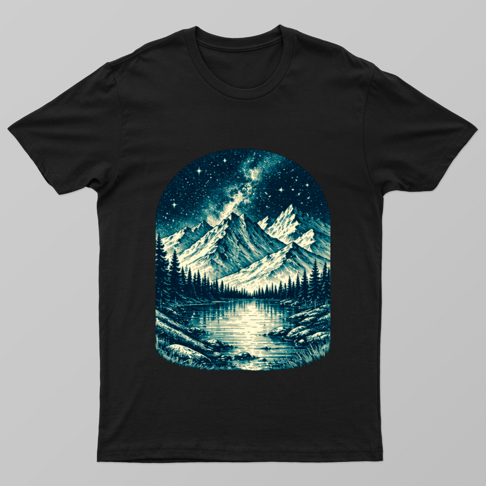 Stillwater Unisex T-shirt by Mahibrata Das