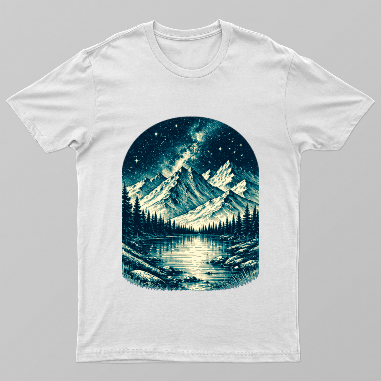 Stillwater Unisex T-shirt by Mahibrata Das