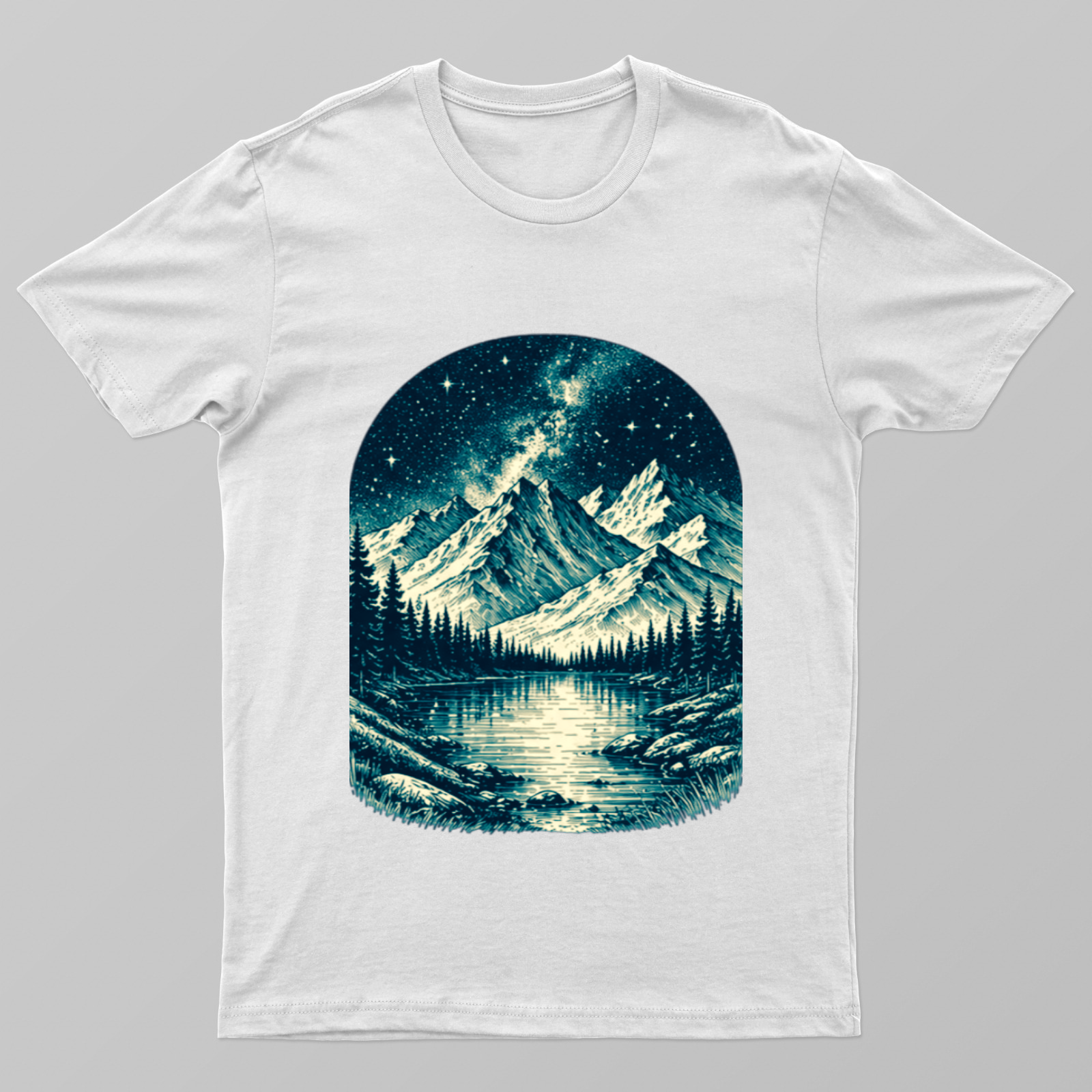 Stillwater Unisex T-shirt by Mahibrata Das