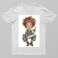 Ms. Messy Unisex T-shirt by Durga Choudhary