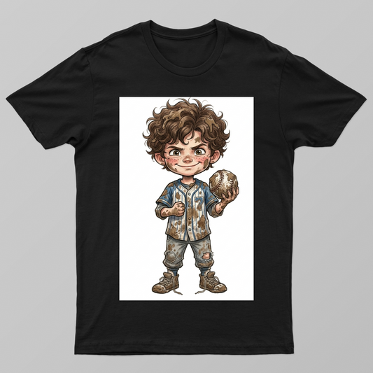 Master Muddy Unisex T-shirt by Durga Choudhary