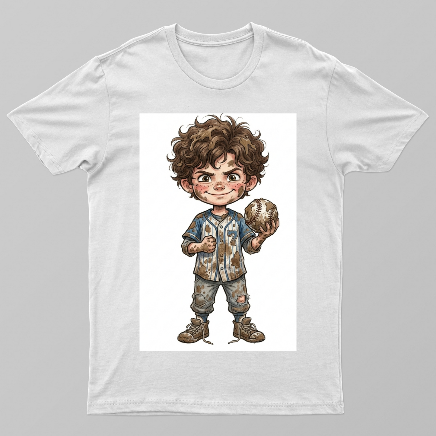 Master Muddy Unisex T-shirt by Durga Choudhary