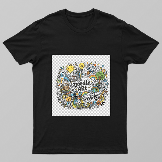 Doodle star Unisex T-shirt by Durga Choudhary