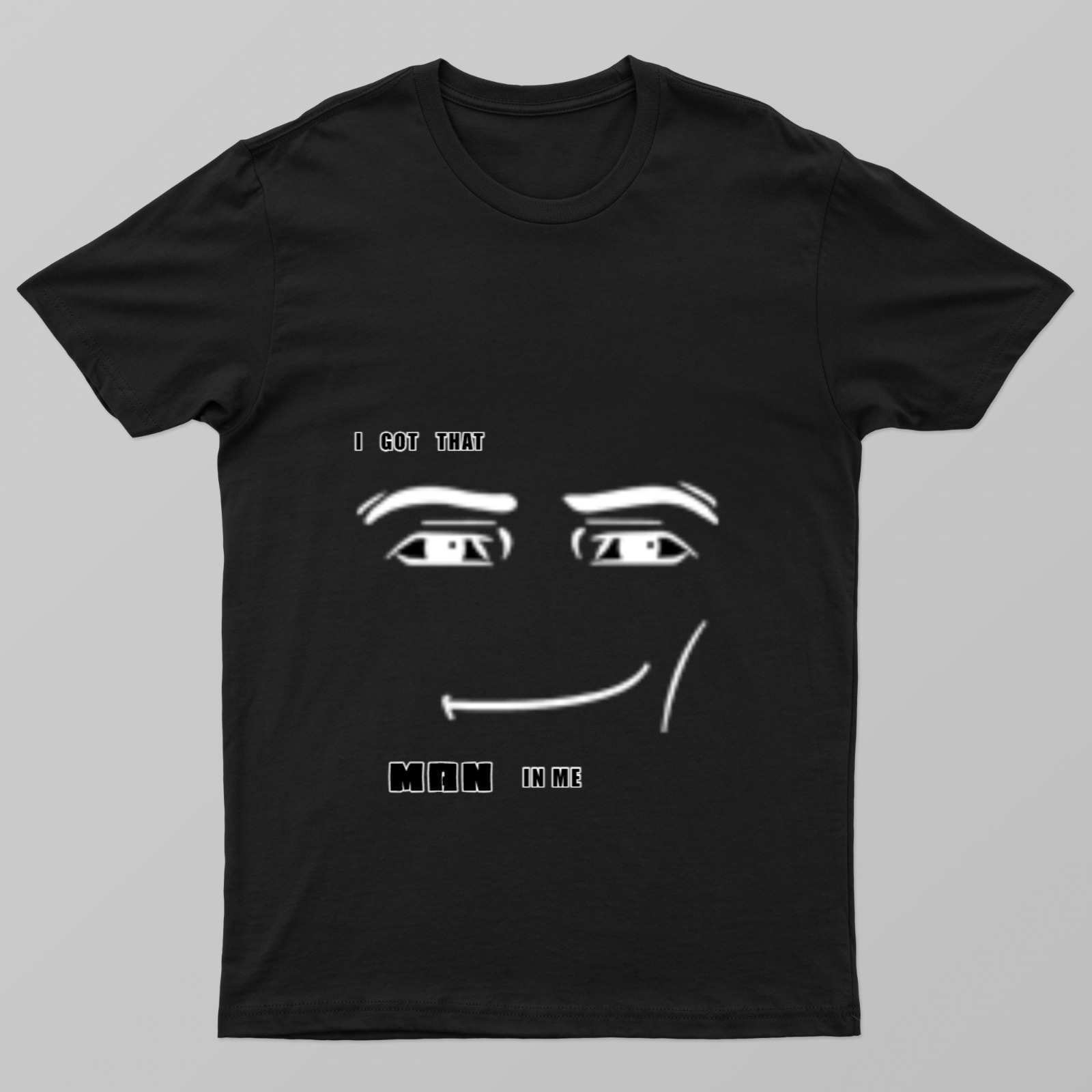 Roblox Man Face Unisex T-shirt by Dion B