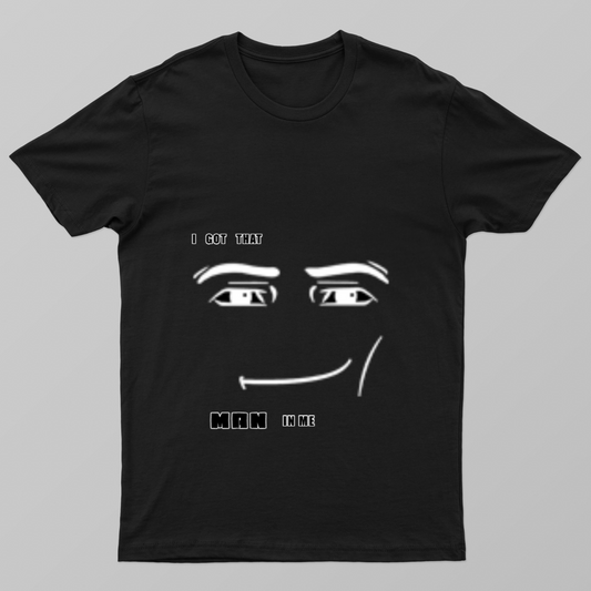 Roblox Man Face Unisex T-shirt by Dion B