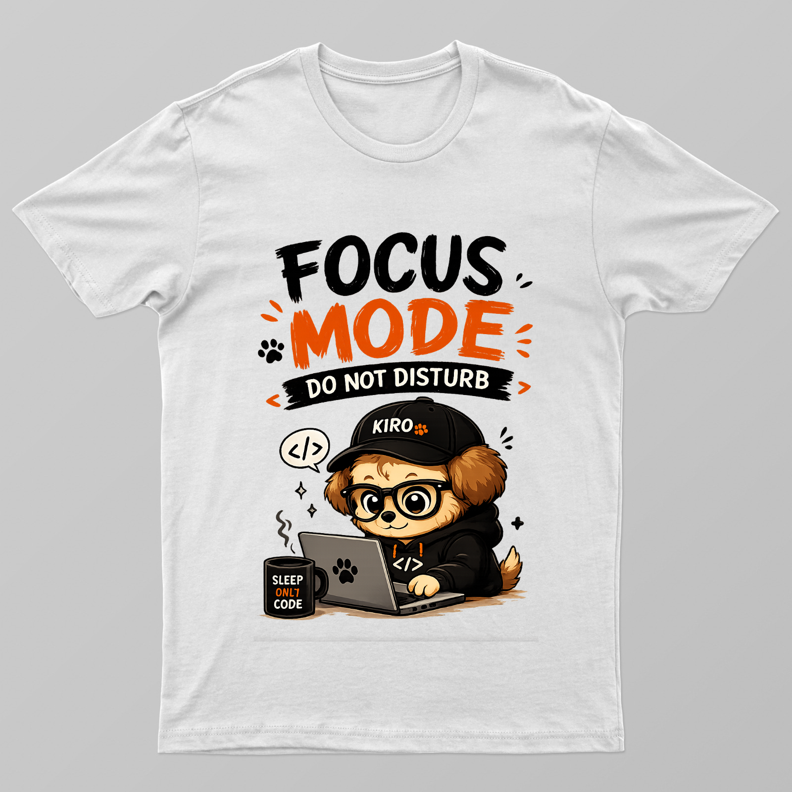 Techie KIRO Unisex T-shirt by Priya