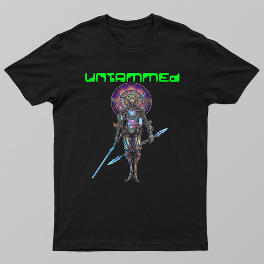UNTAMMED - Alien Warrior Premium Oversized T-shirt Unisex T-shirt by Sharath