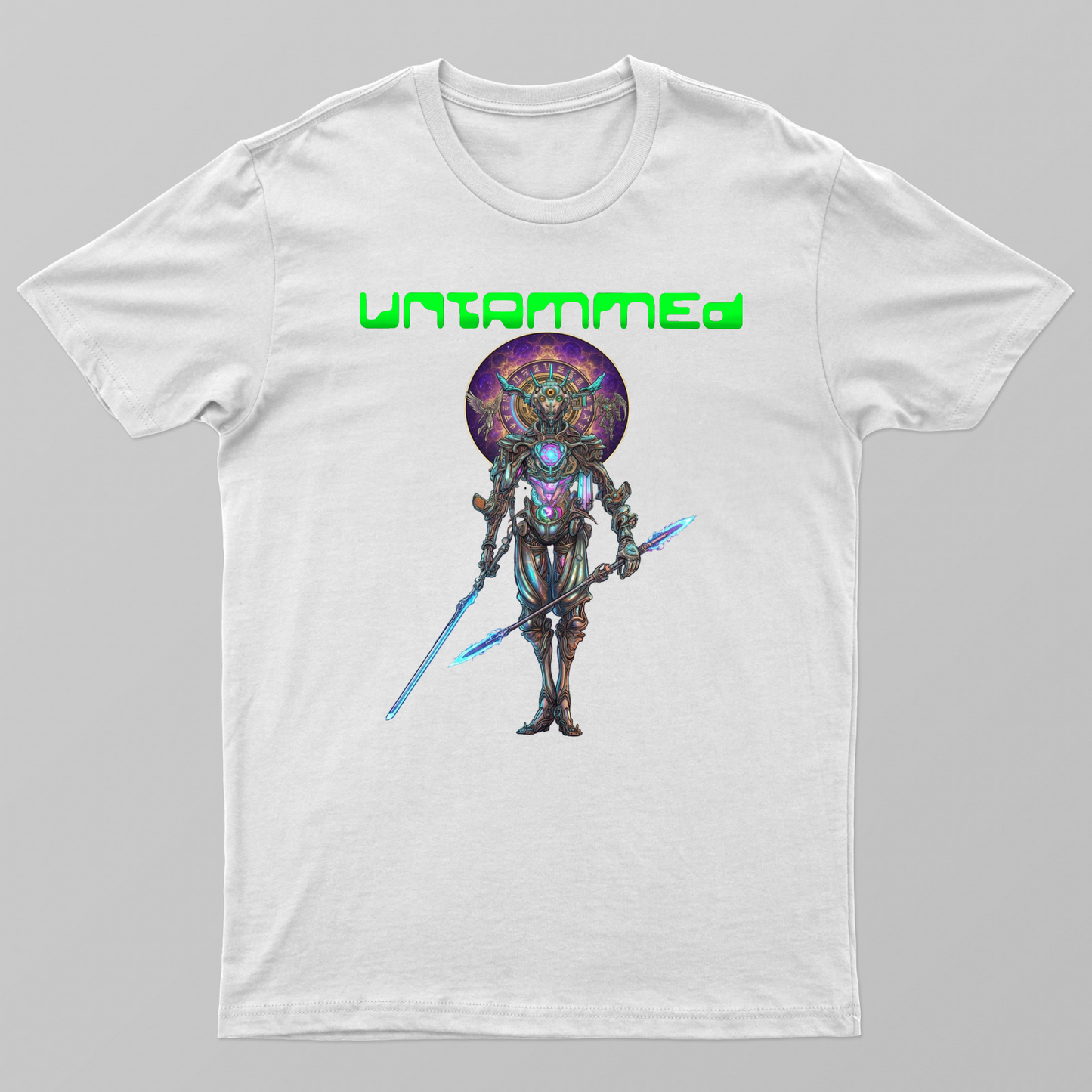 UNTAMMED - Alien Warrior Premium Oversized T-shirt Unisex T-shirt by Sharath