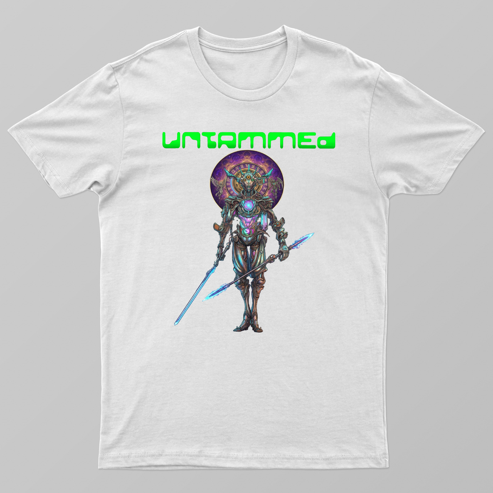 UNTAMMED - Alien Warrior Premium Oversized T-shirt Unisex T-shirt by Sharath