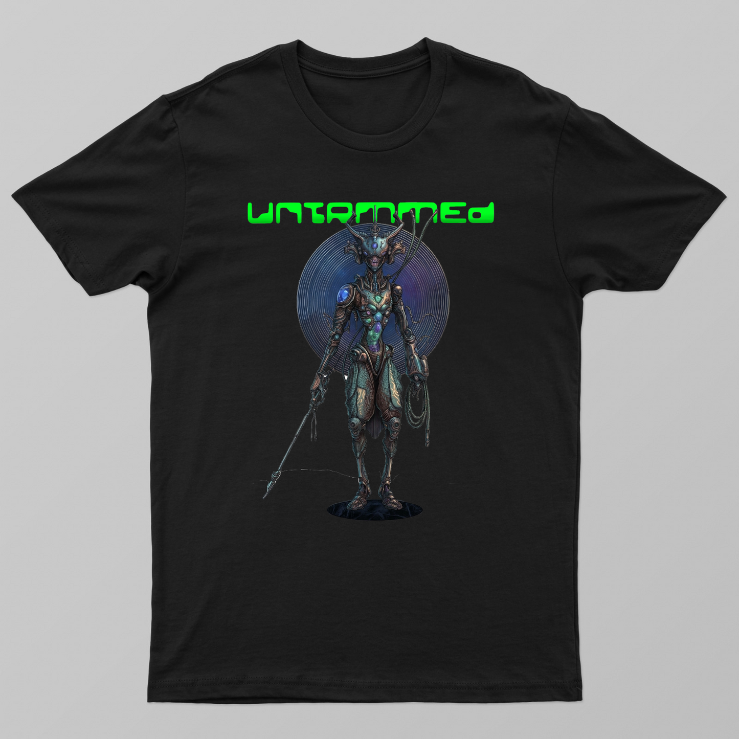 UNTAMMED - Alien Warrior Premium T-shirt Unisex T-shirt by Sharath
