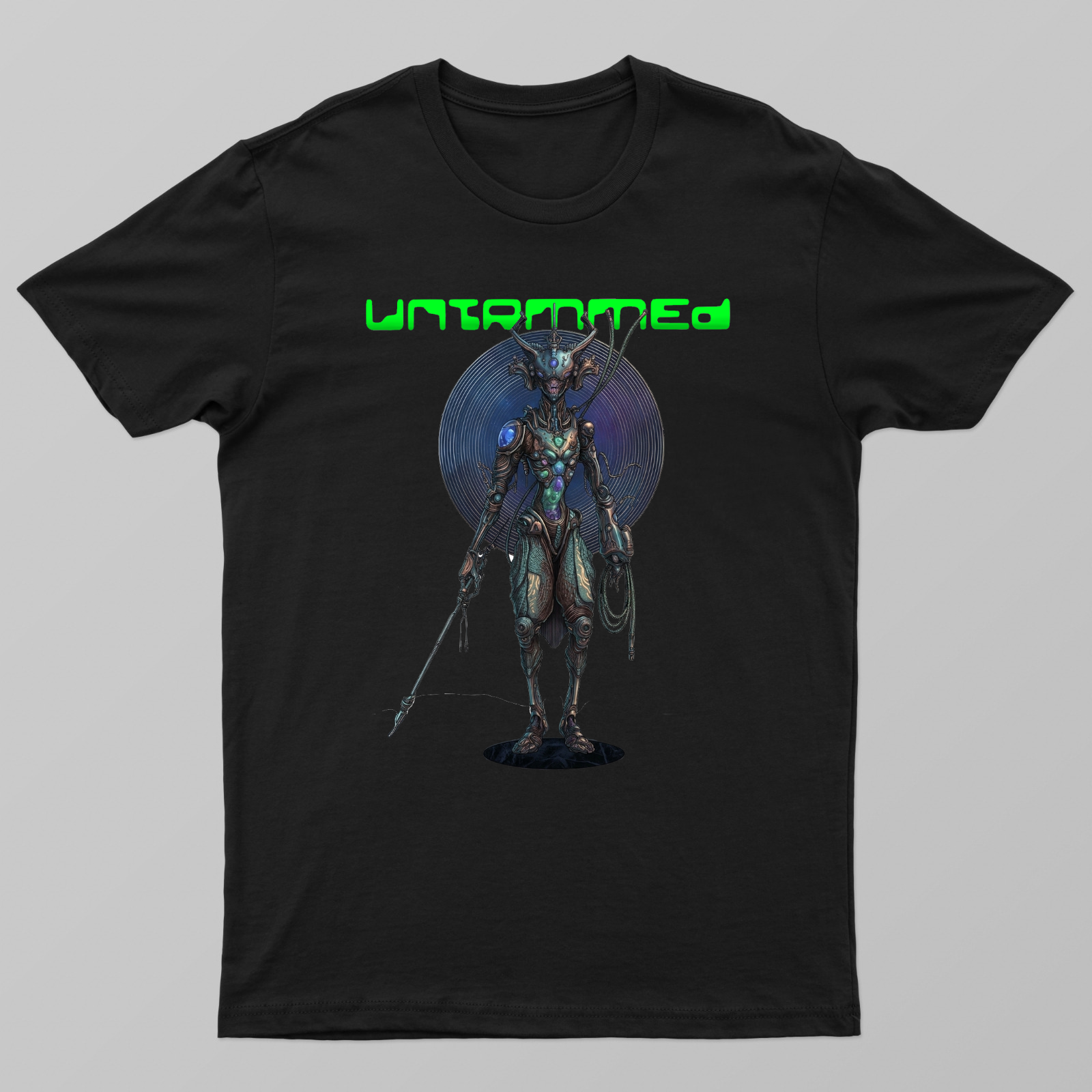 UNTAMMED - Alien Warrior Premium T-shirt Unisex T-shirt by Sharath