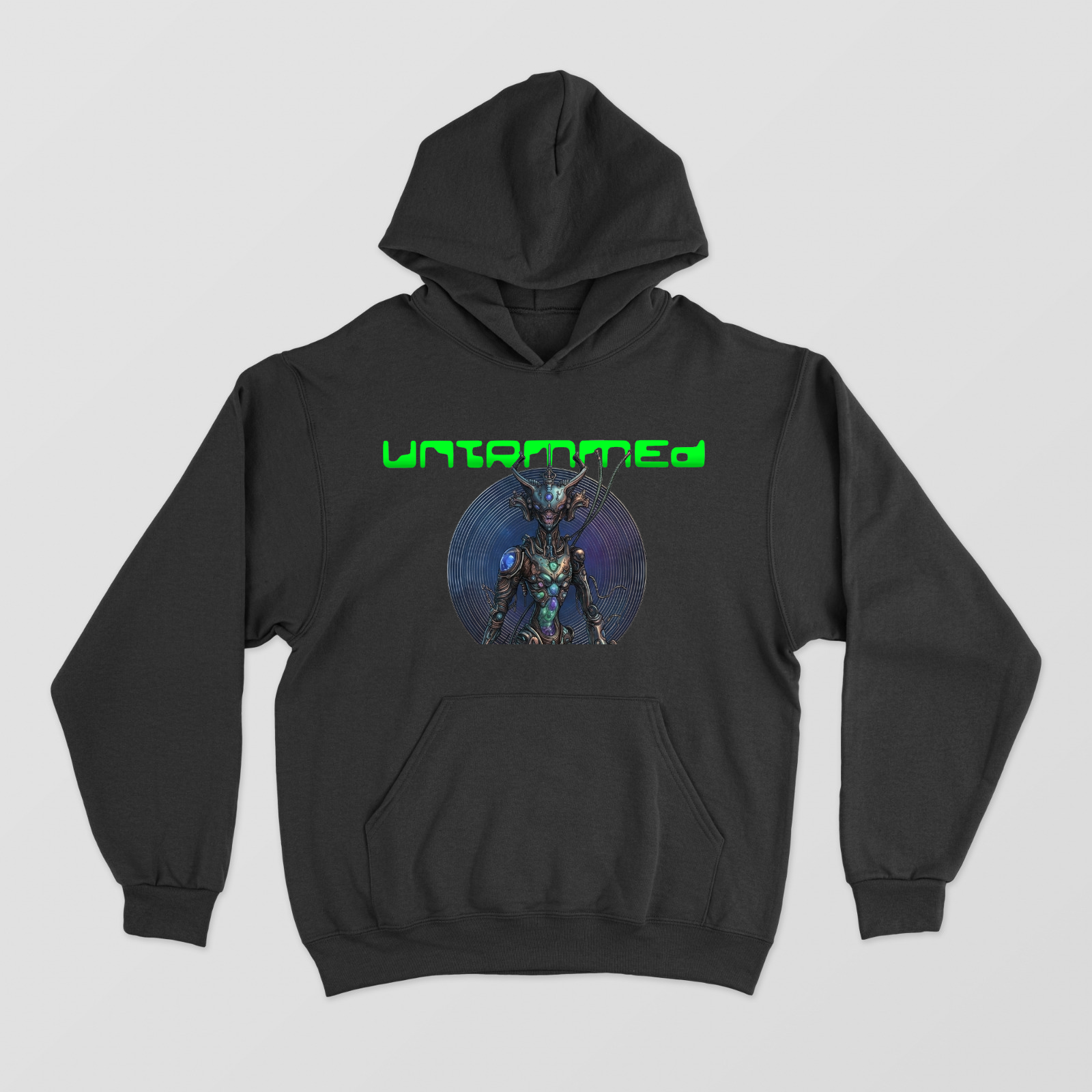 UNTAMMED- Alien Warrior Premium Hoodie Unisex Hoodie by Sharath