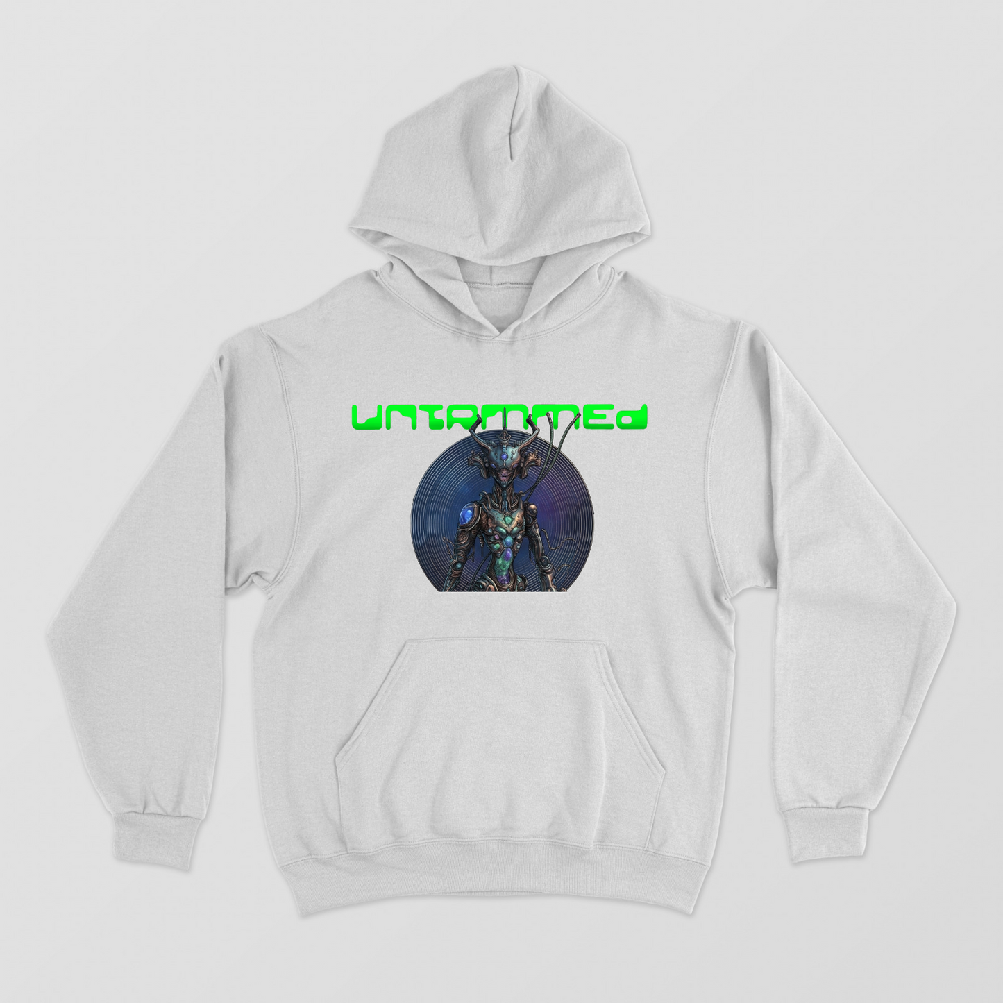 UNTAMMED- Alien Warrior Premium Hoodie Unisex Hoodie by Sharath