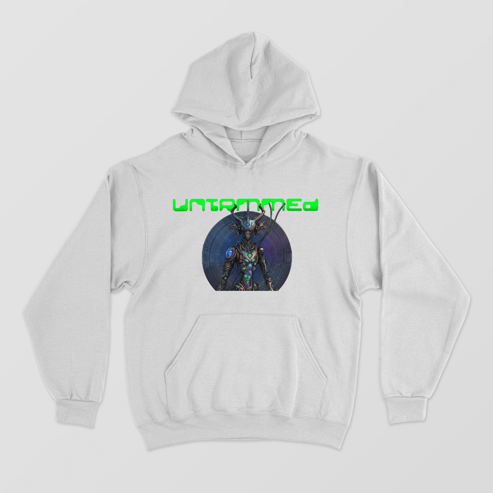 UNTAMMED- Alien Warrior Premium Hoodie Unisex Hoodie by Sharath