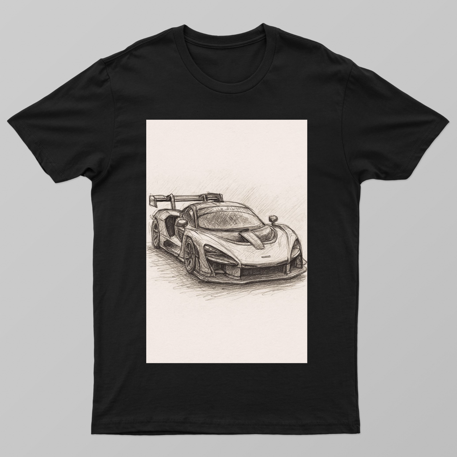 Car Unisex T-shirt by @sketchtosoul