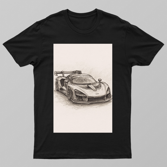 Car Unisex T-shirt by @sketchtosoul
