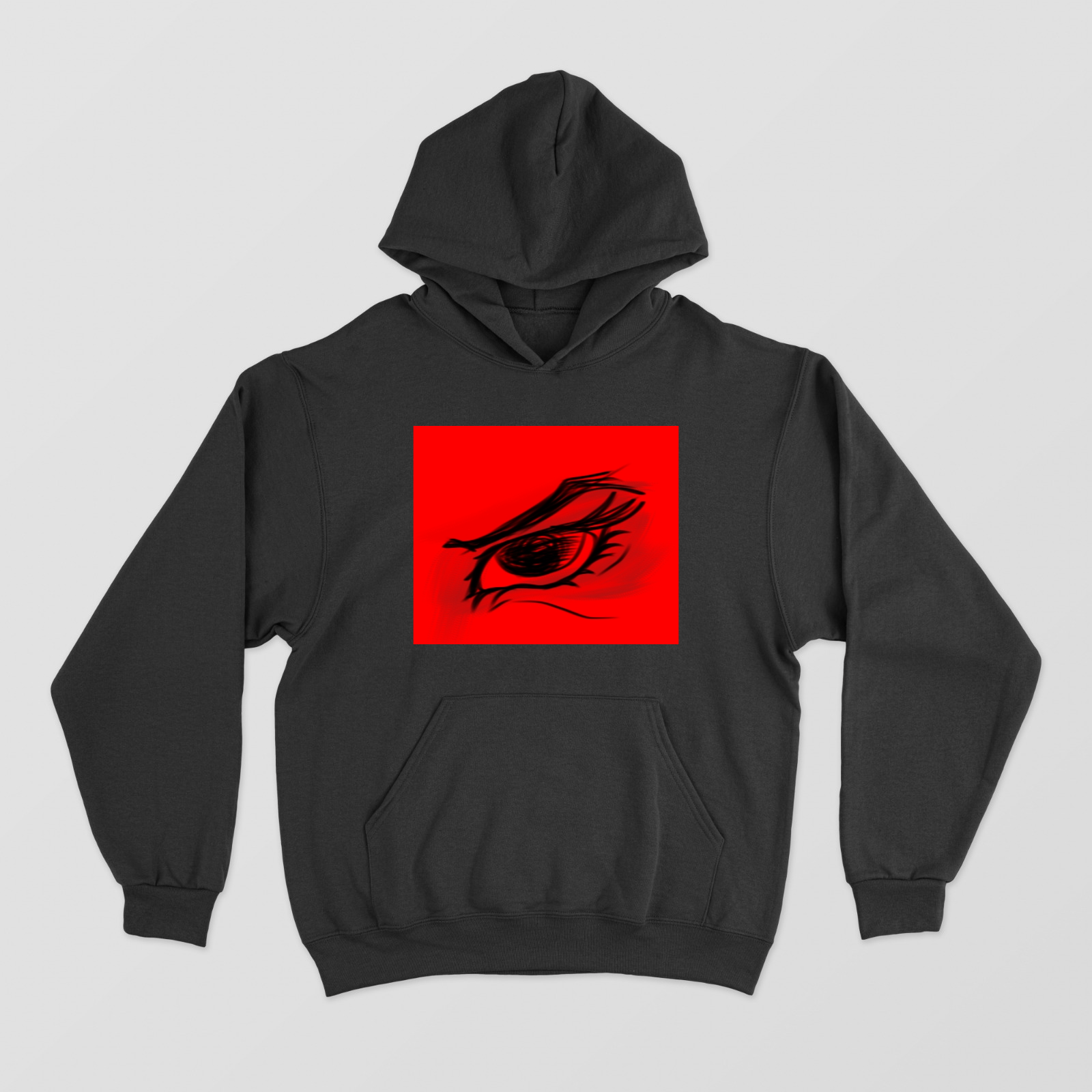 Anime Eye Unisex Hoodie by BlanK-VisionS