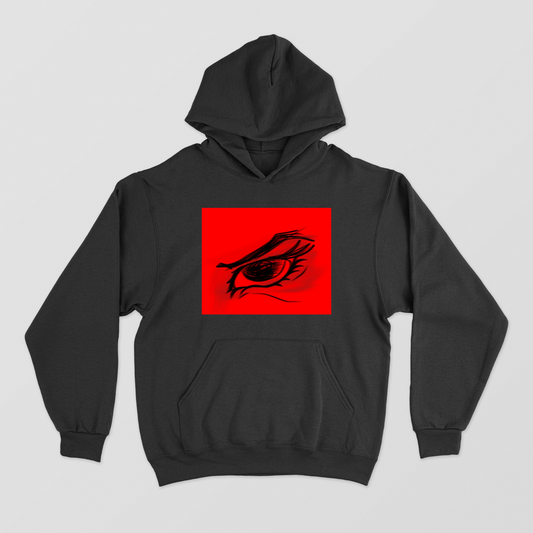 Anime Eye Unisex Hoodie by BlanK-VisionS