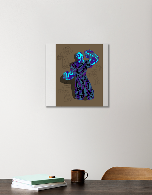 Anime 12"x12" Acrylic Square Poster by BlanK-VisionS
