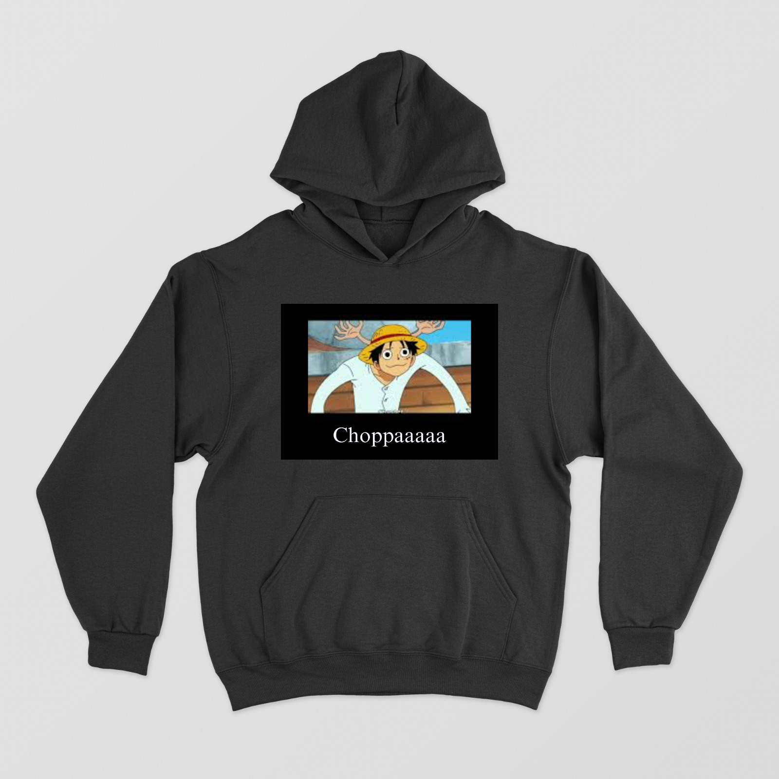 Choppa Luffy Unisex Hoodie by Parth Suhas Jog