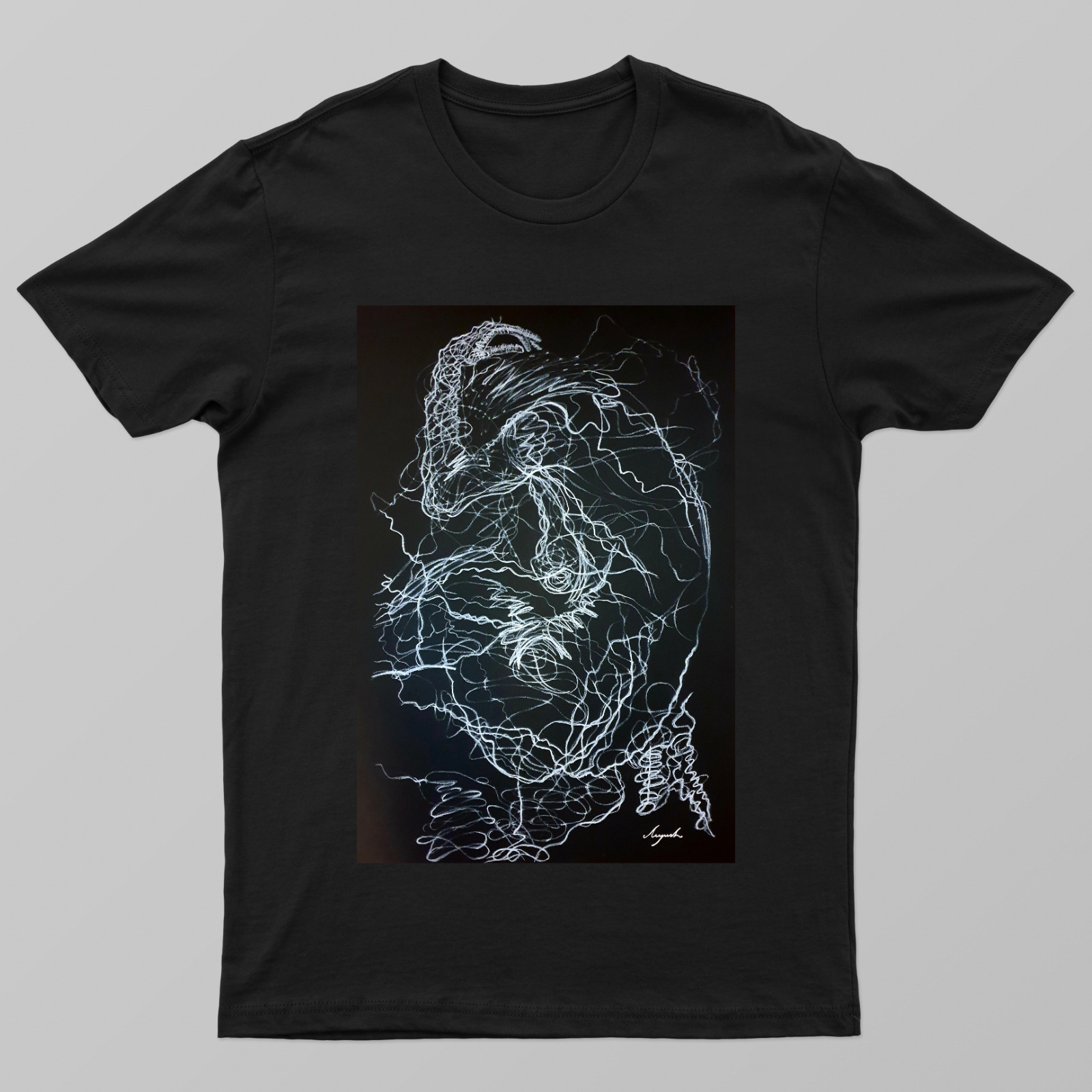 Tanglement Unisex T-shirt by @inkdimagination