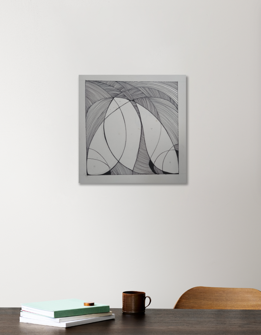 Fish 12"x12" Acrylic Square Poster by Mitali Gupta