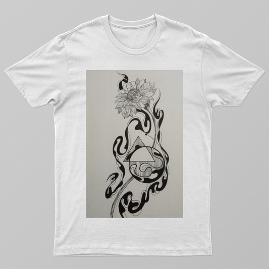 Sunflower Unisex T-shirt by Mitali Gupta