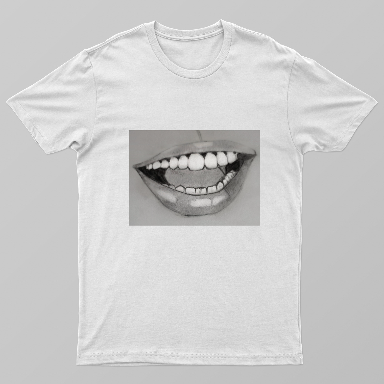 Mouth Unisex T-shirt by Anusuya