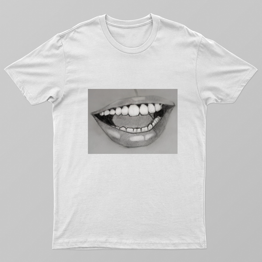 Mouth Unisex T-shirt by Anusuya