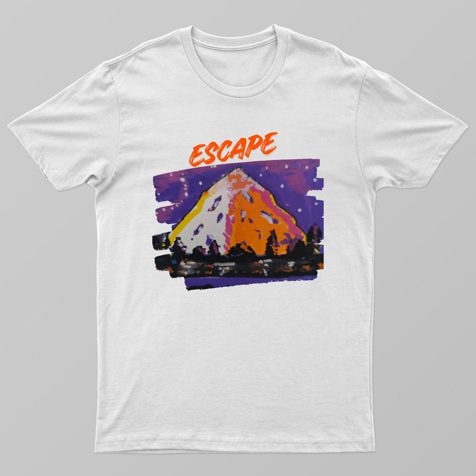 Escape reality Unisex T-shirt by @miralynadoraartworks