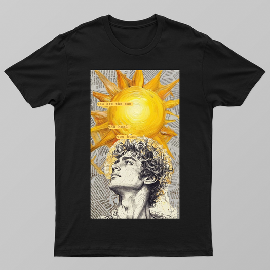 Sun Unisex T-shirt by Nandani Kumari