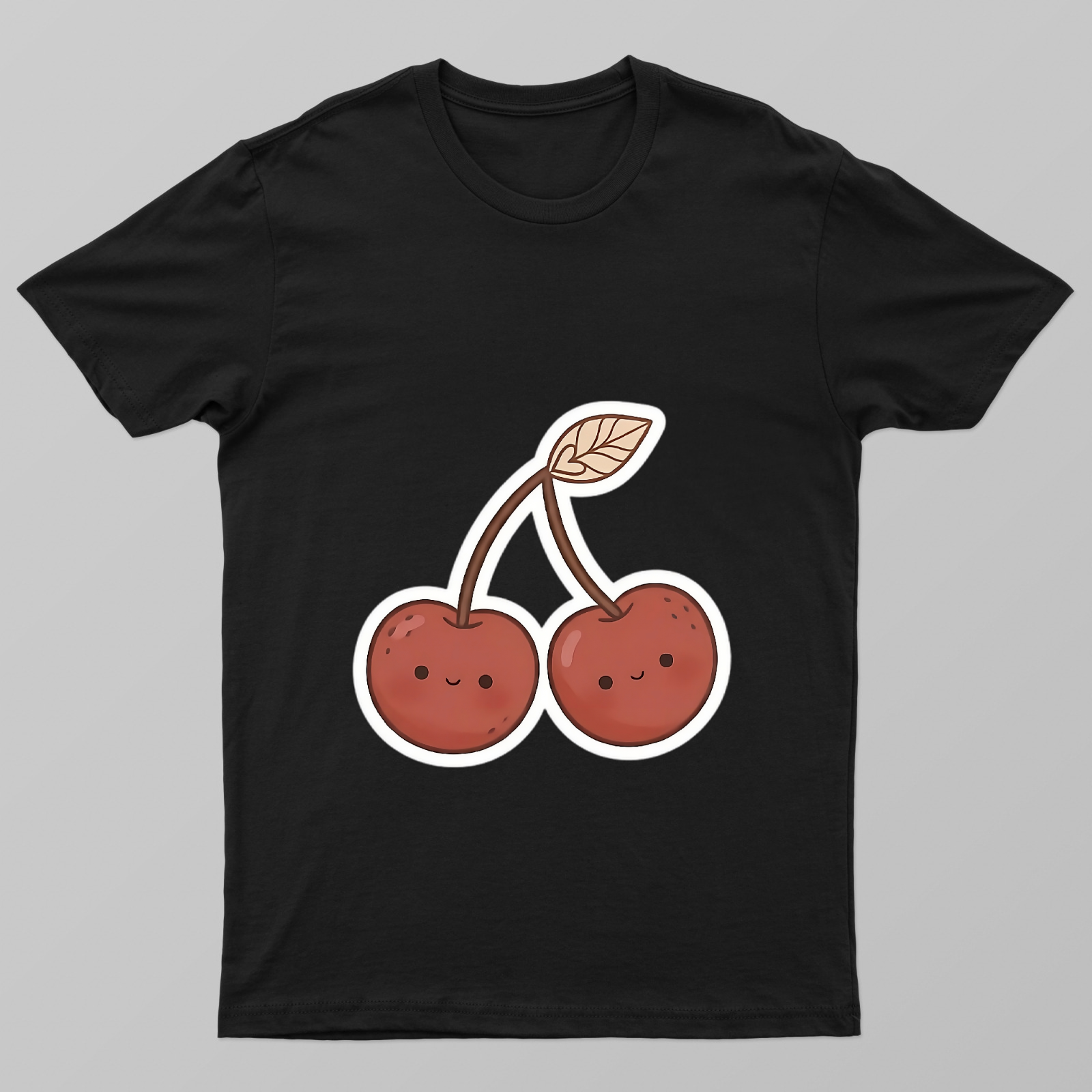Cute cherry Unisex T-shirt by ScarletMosaic