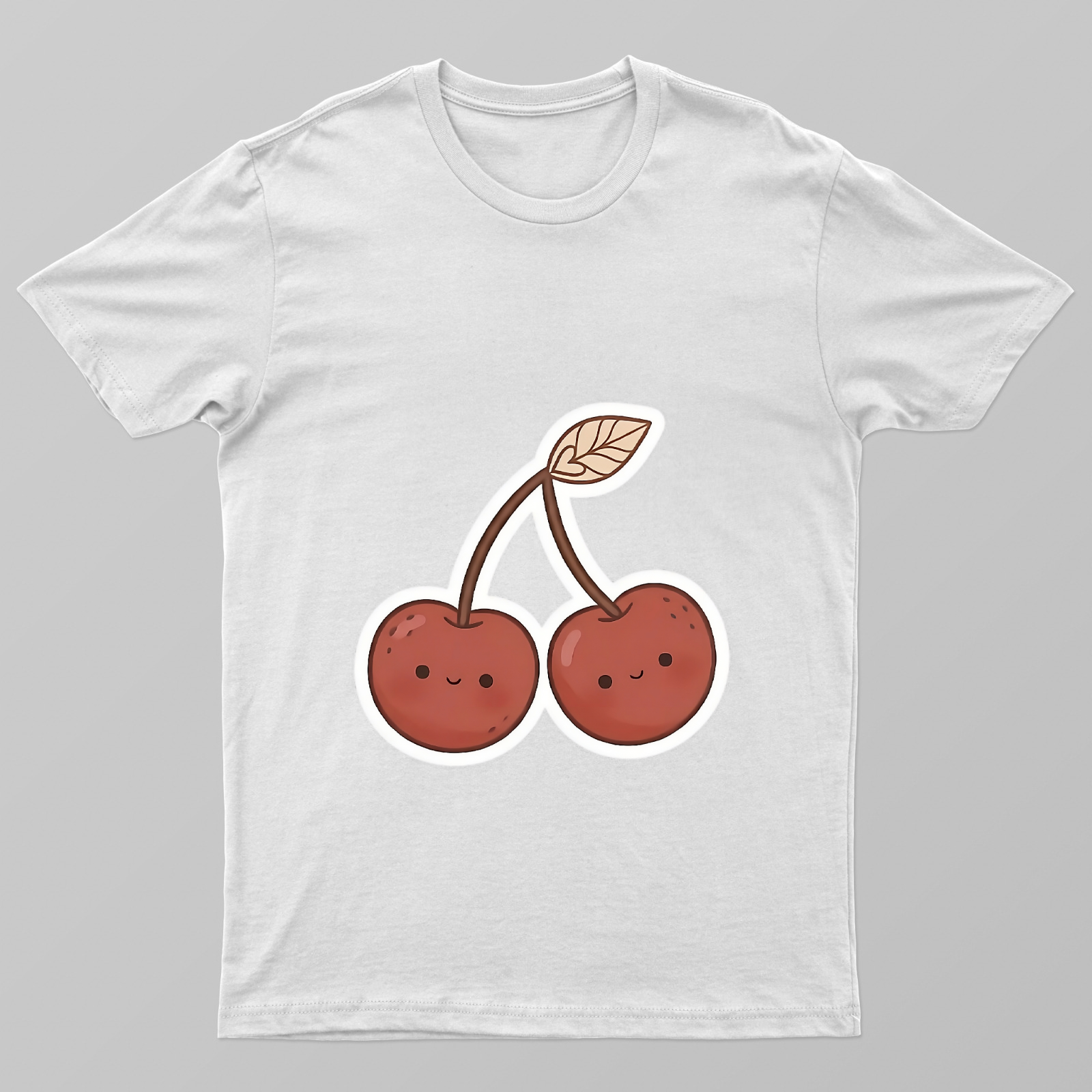 Cute cherry Unisex T-shirt by ScarletMosaic