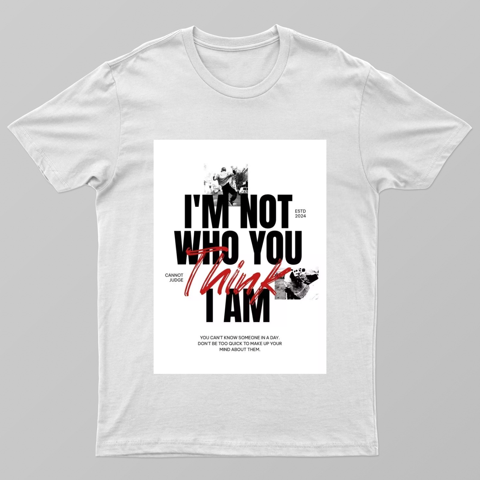 Who i am? Unisex T-shirt by @union.sr