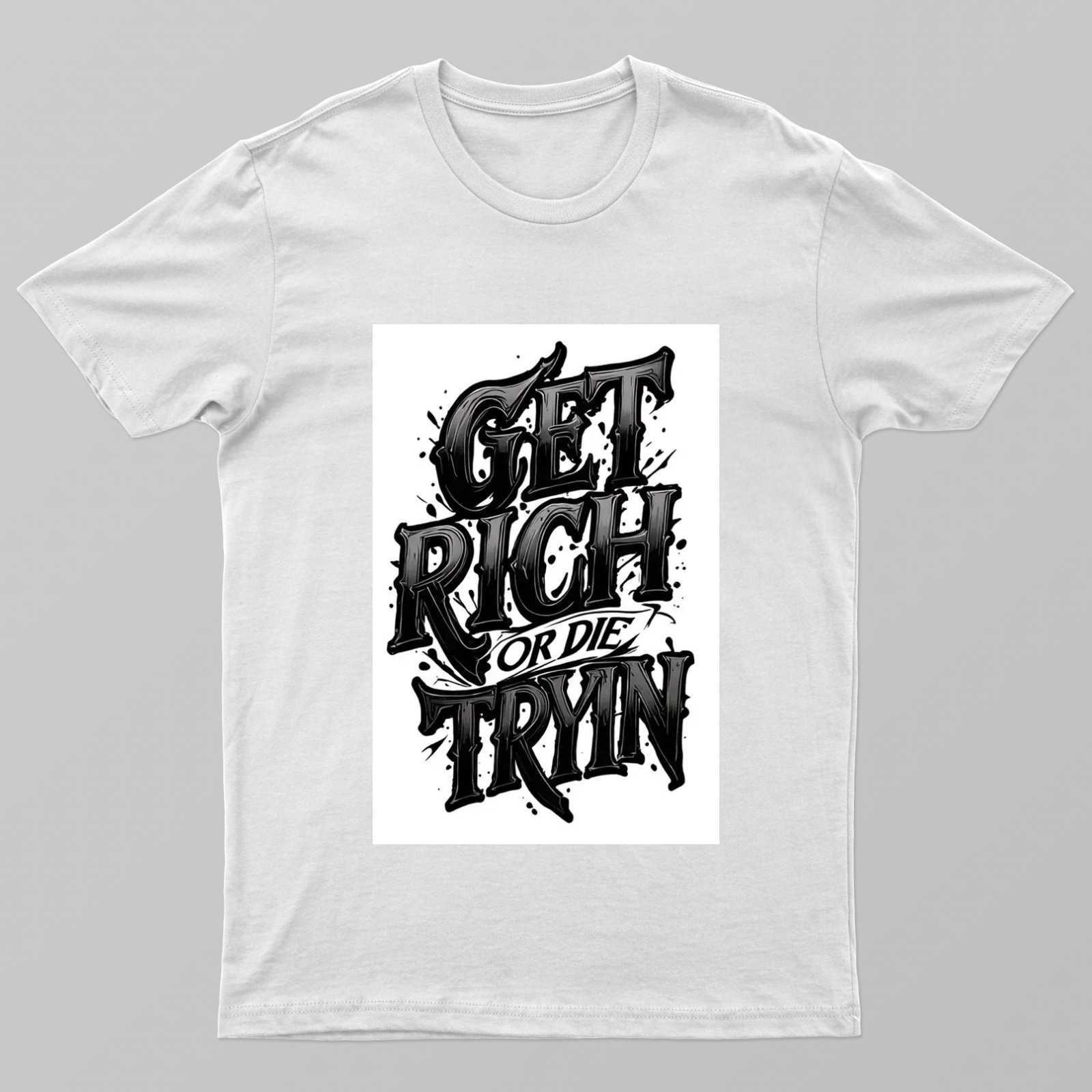 Get rich or die tryin Unisex T-shirt by @union.sr