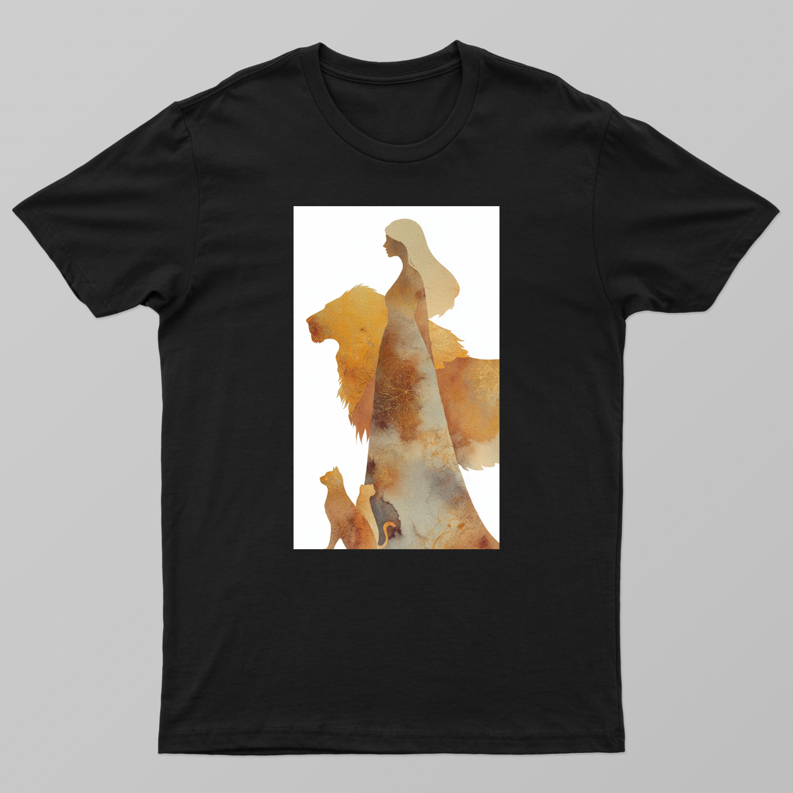 Leo Rising Tshirts for Catlovers Unisex T-shirt by @olea.roy