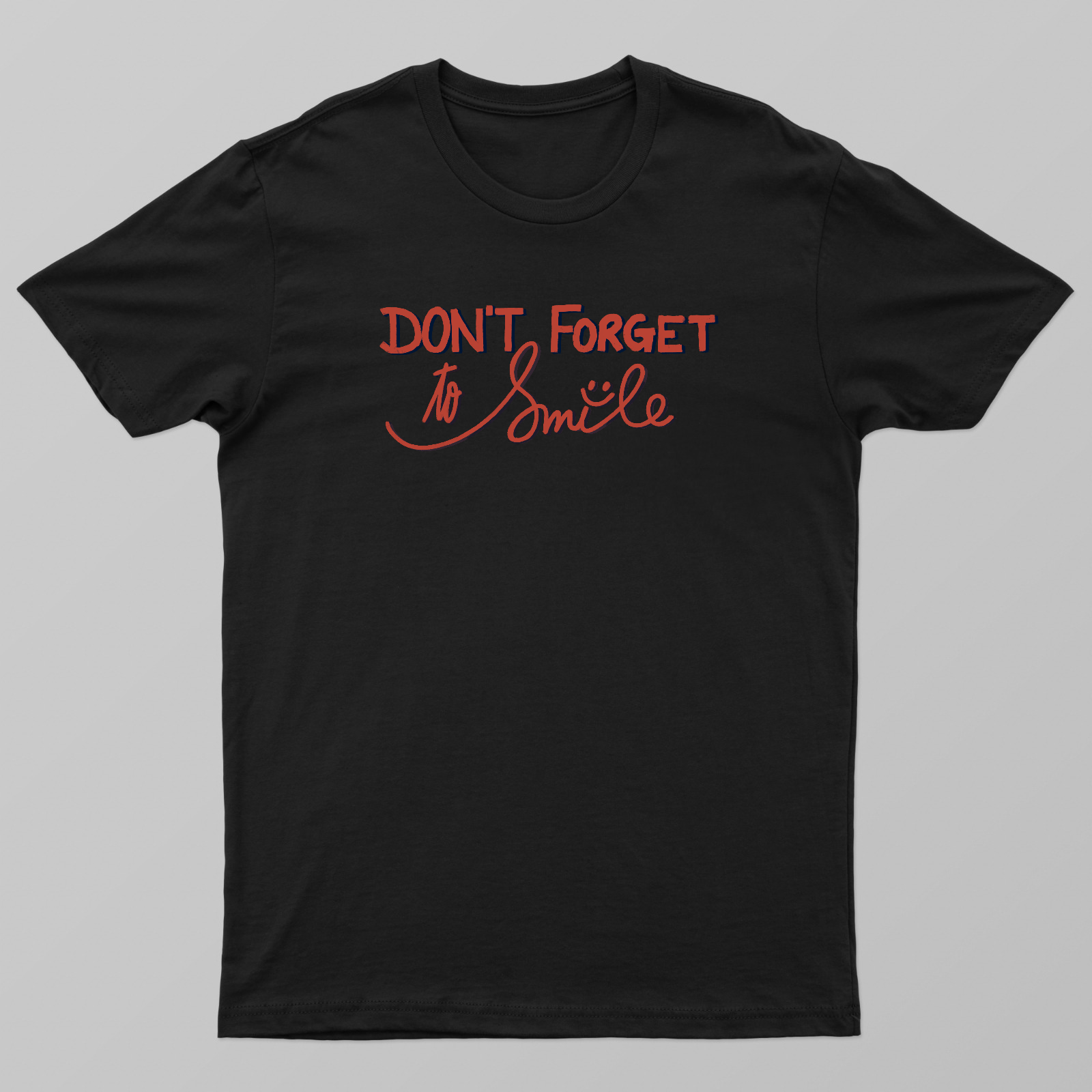 Don’t forget to smile Unisex T-shirt by Ritika Pandey