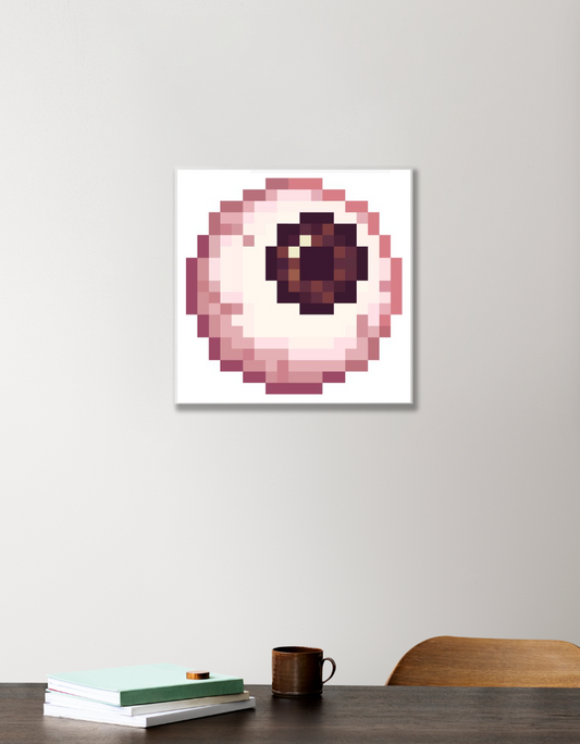 Eye ball 12"x12" Acrylic Square Poster by @union.sr