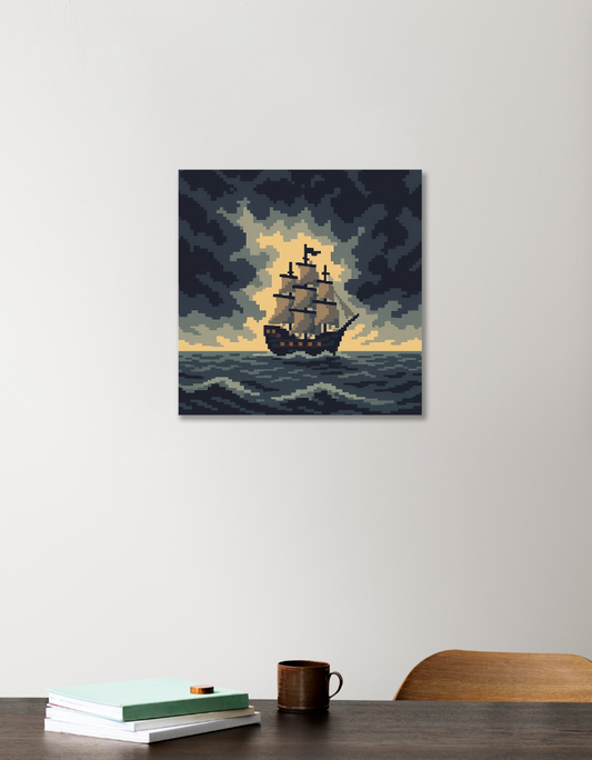 Pixel art 12"x12" Acrylic Square Poster by @union.sr