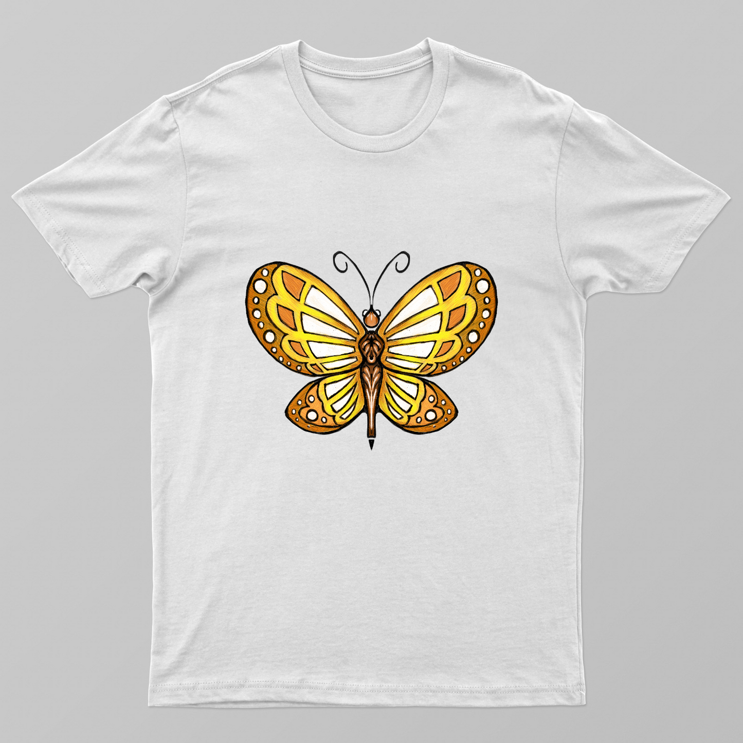 Butterfly Unisex T-shirt by Seby Augustine