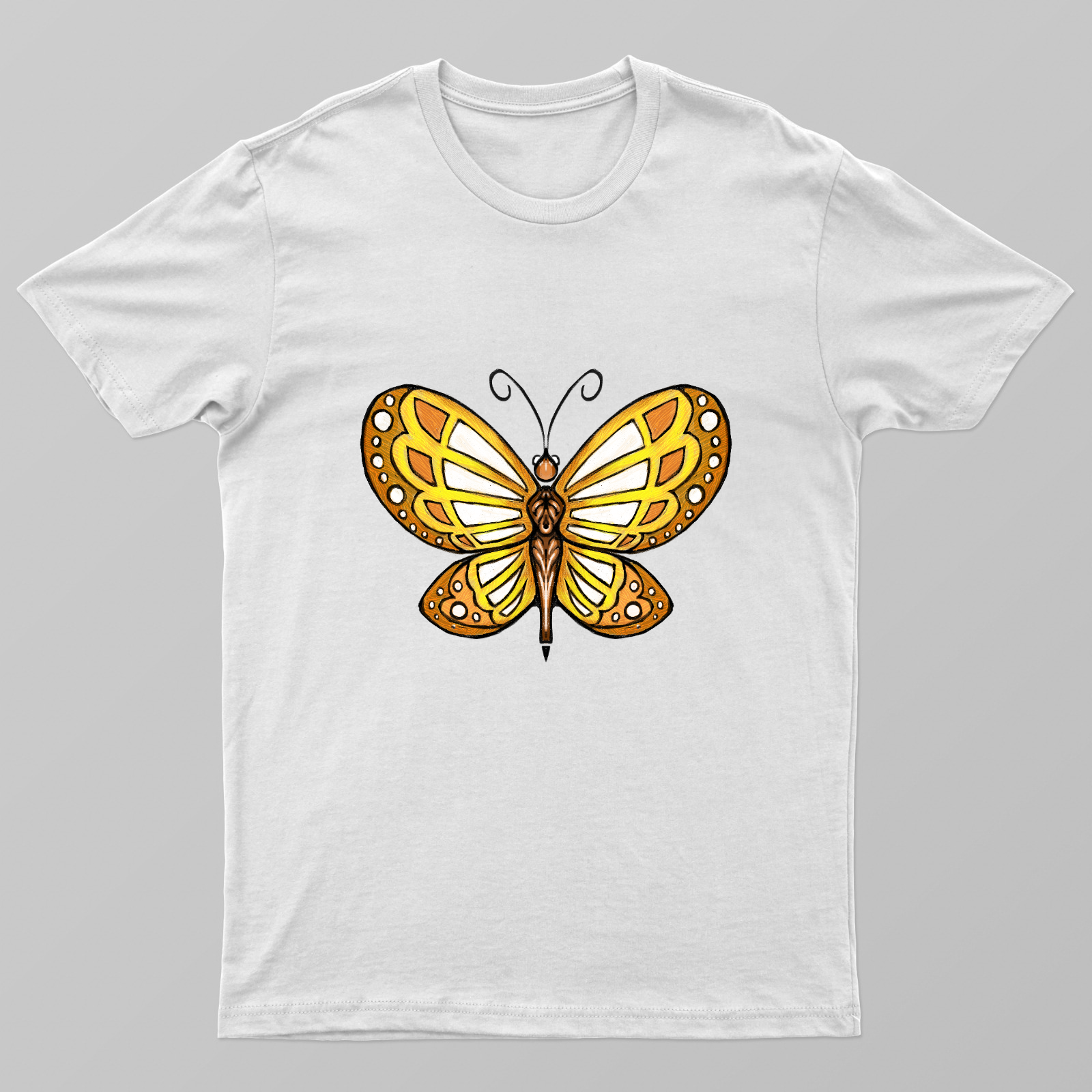 Butterfly Unisex T-shirt by Seby Augustine