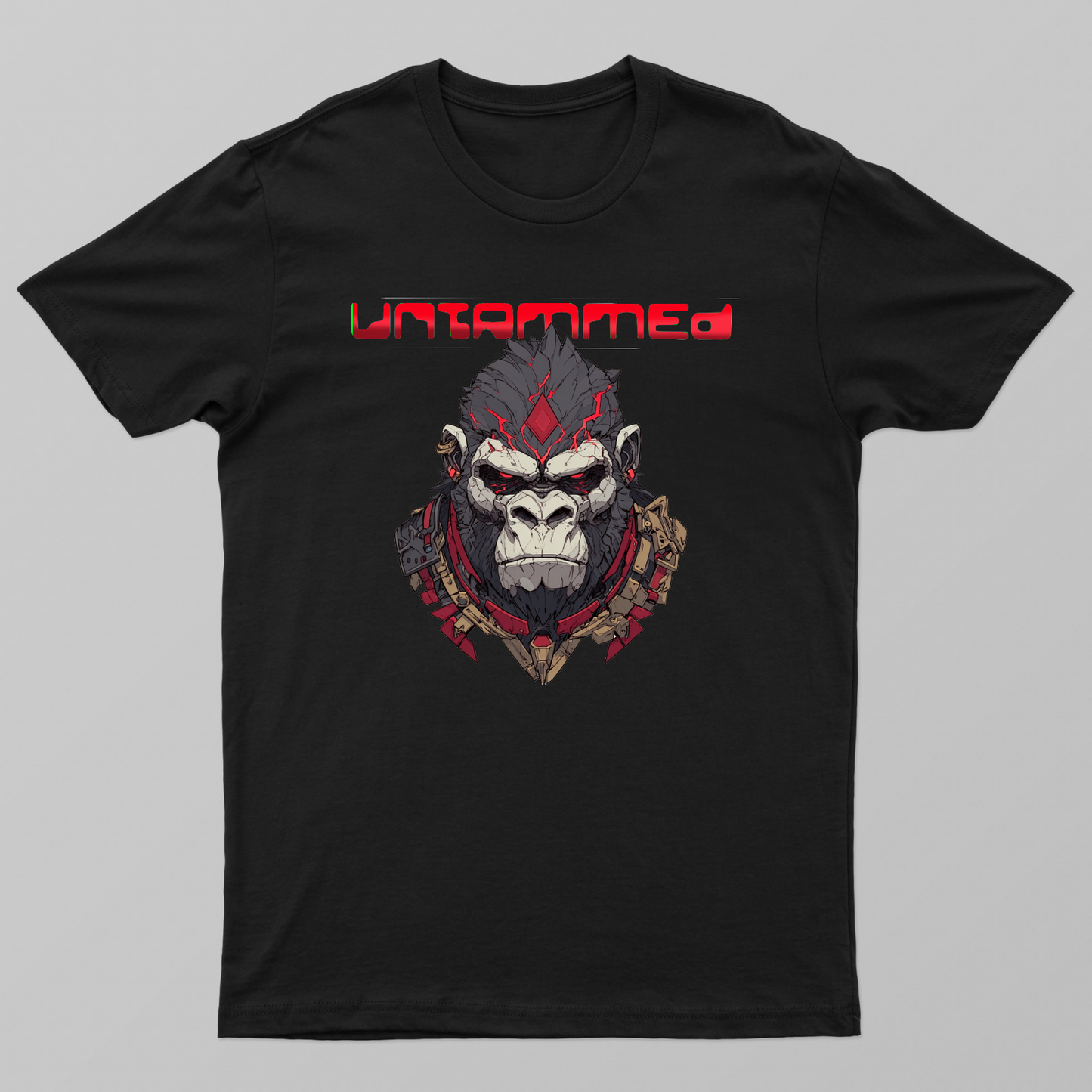 UNTAMMED - MECH APE Premium T-shirt Unisex T-shirt by @Sharathdraws