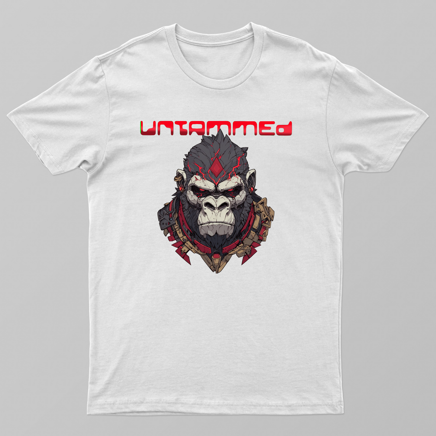 UNTAMMED - MECH APE Premium T-shirt Unisex T-shirt by @Sharathdraws