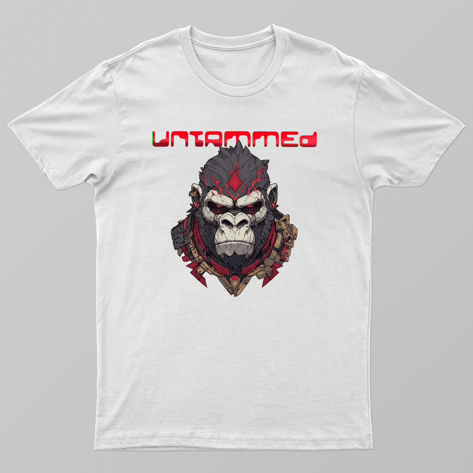 UNTAMMED - MECH APE Premium T-shirt Unisex T-shirt by @Sharathdraws