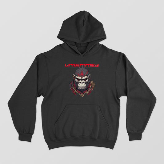 UNTAMMED- Mech Ape Premium Hoodie Unisex Hoodie by @Sharathdraws