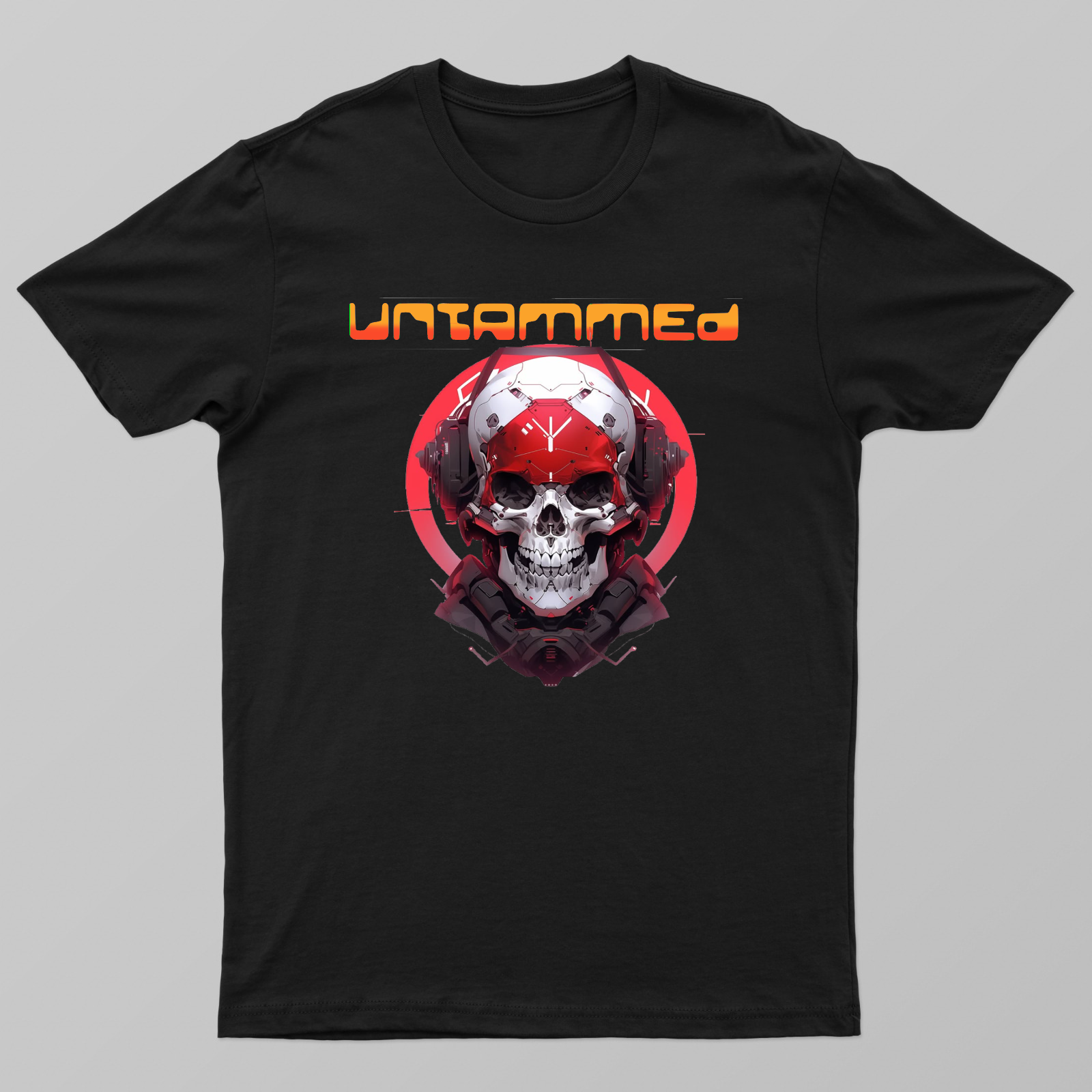 UNTAMMED - Gamer Skull Premium T-shirt Unisex T-shirt by @Sharathdraws