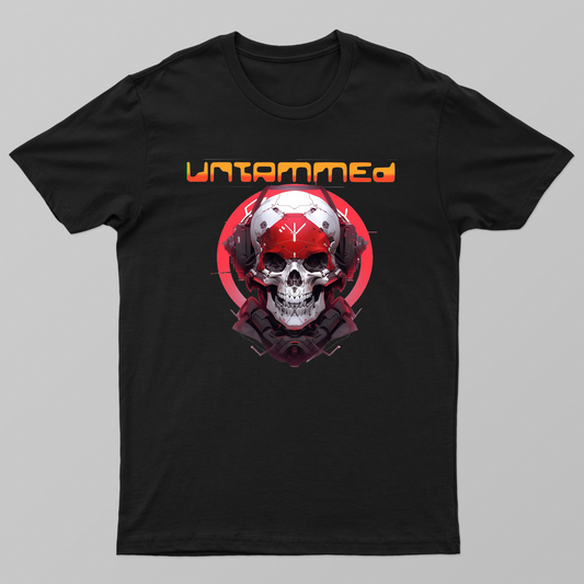 UNTAMMED - Gamer Skull Premium T-shirt Unisex T-shirt by @Sharathdraws